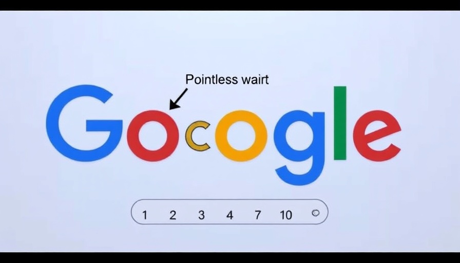 No One Visits Page 2 On Google illustration with logo and arrow.
