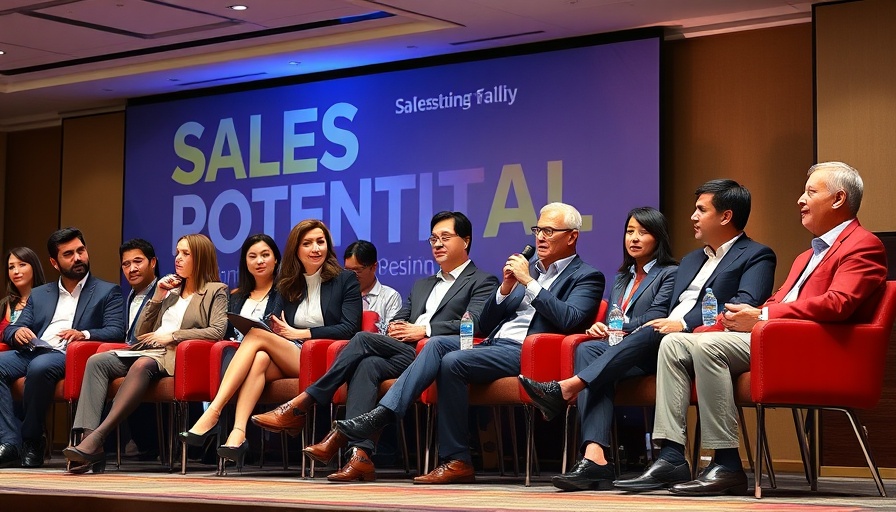 Sales team potential discussion at conference, email list growth