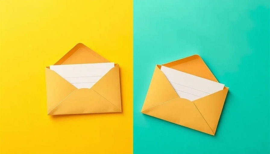 Illustrative comparison of email marketing concepts.
