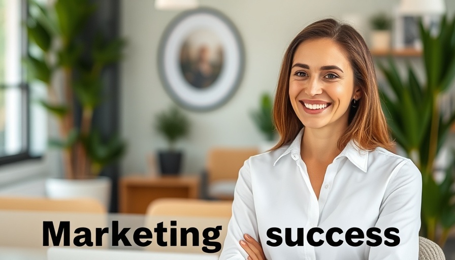 Smiling woman discussing increased open rates with GetResponse success.