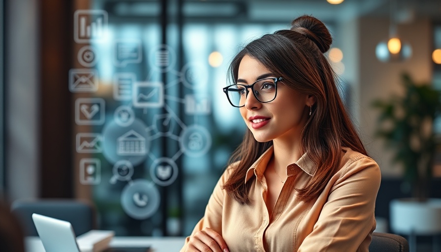 Young woman discussing 2025 marketing trends to drive traffic to website.