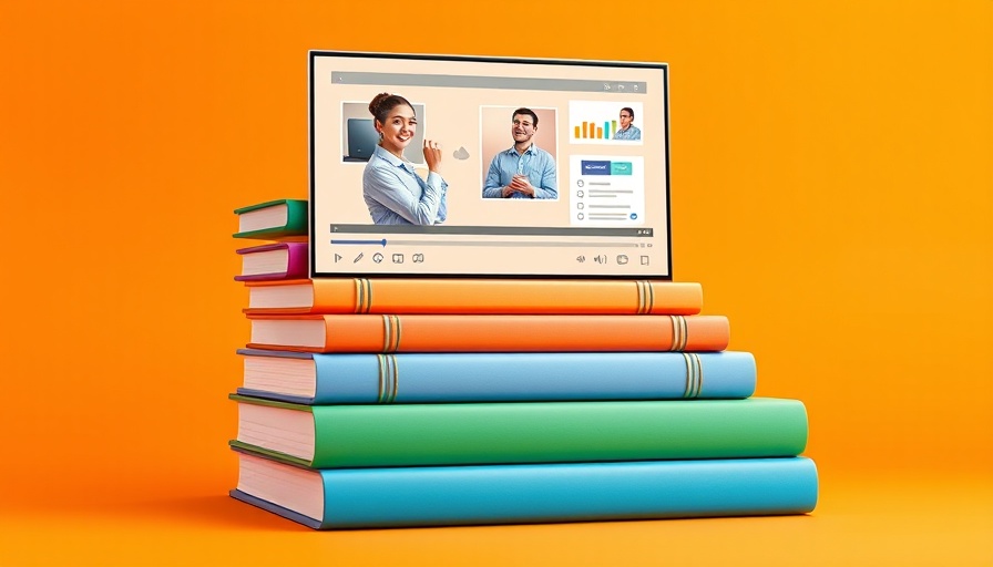 AI Video Tools in education transforming books into digital training.