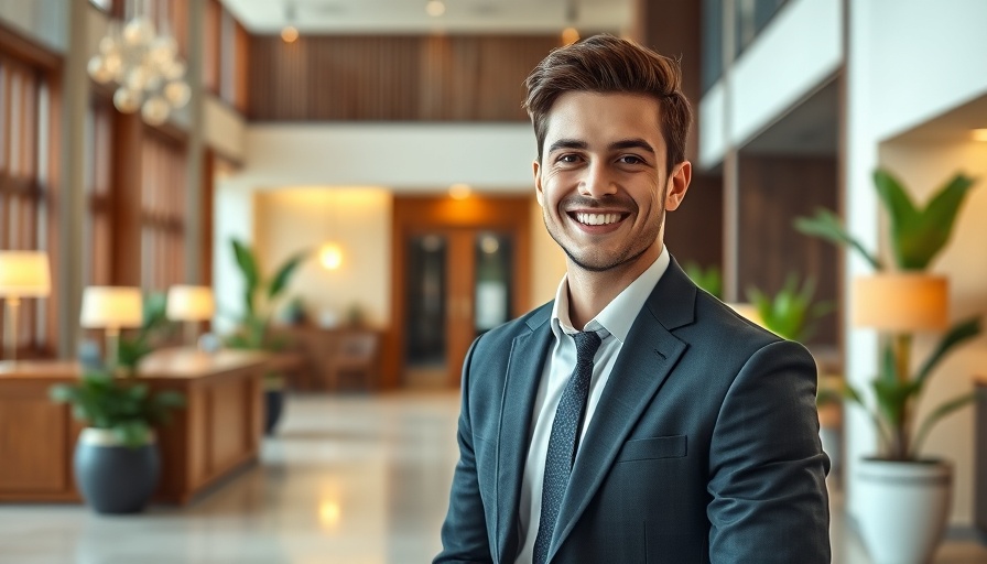 Dynamic video proposals hotel RFP responses in modern reception.