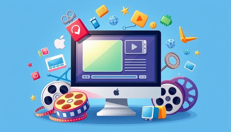 Animated videos essential for digital marketing concept with colorful visuals.