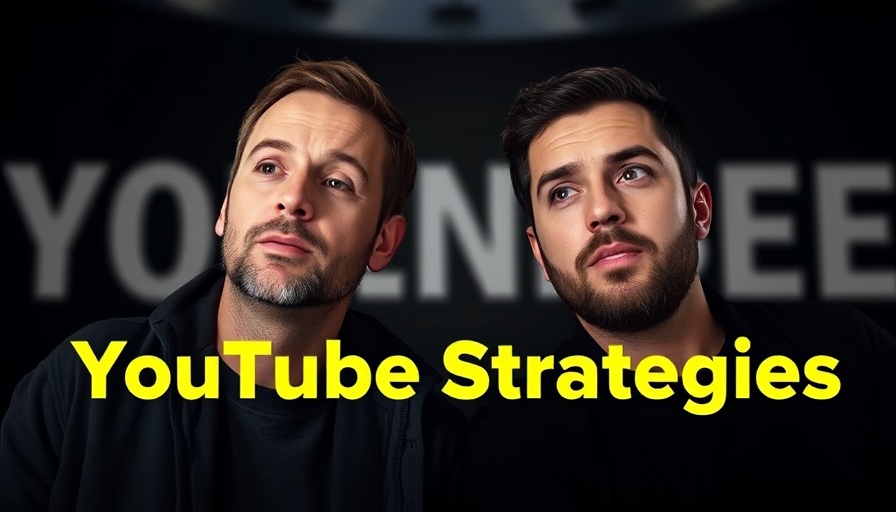 Thumbnail with two men discussing video marketing strategy