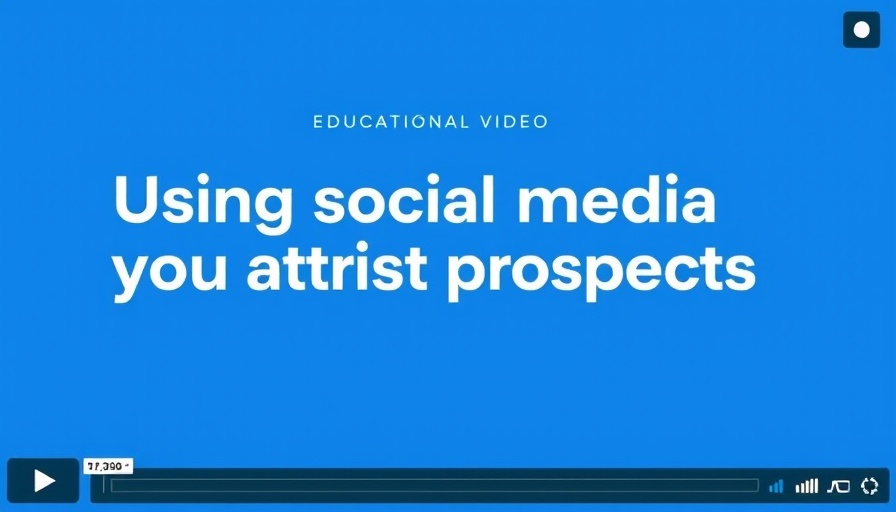 Minimalist graphic for social media video production.