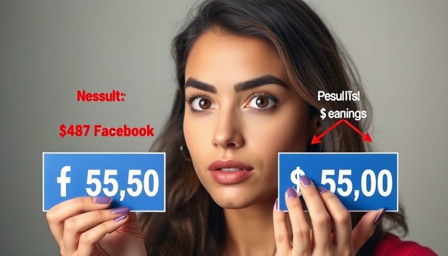 Facebook Ads testing strategy comparison with revenue charts.
