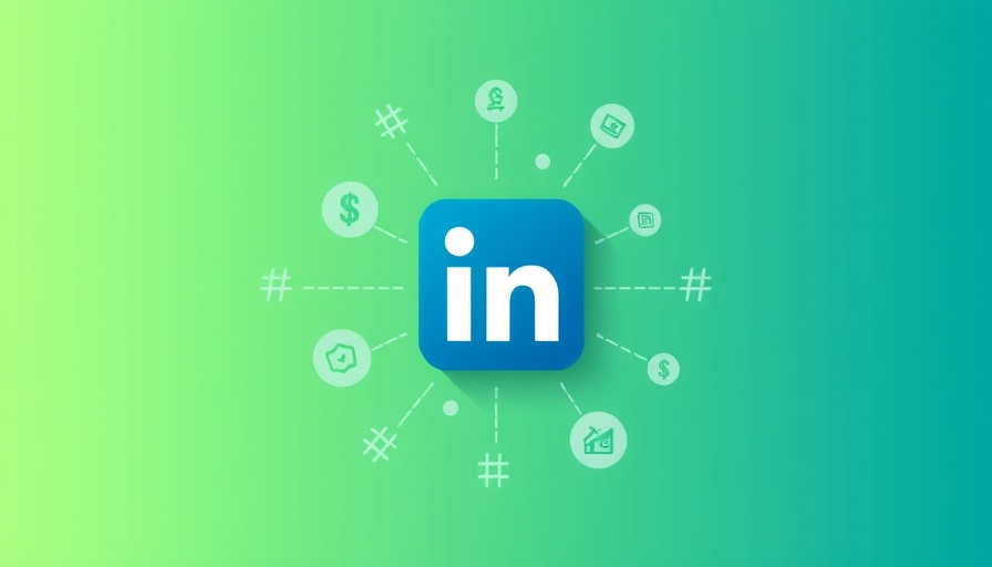 LinkedIn hashtags for affiliate marketing illustration with hashtags.