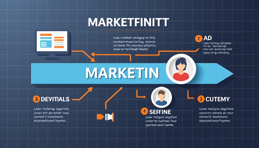 Infographic on qualified traffic strategies with ads and avatars.