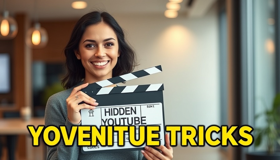 Confident woman revealing hidden YouTube strategies to get more views.