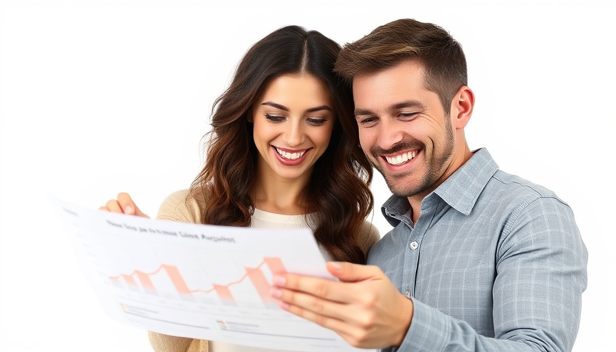 How to Get 1 Million Subscribers: Smiling man and woman with a chart.