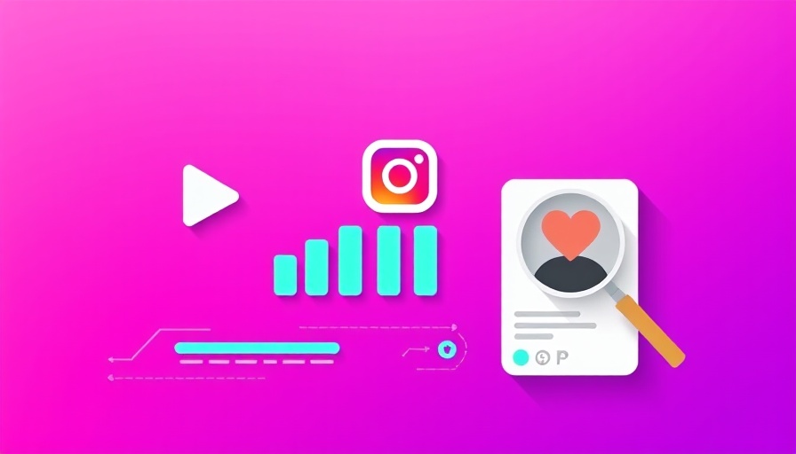 Stylized Instagram interface elements featuring play button and icons on purple background, focusing on Instagram Trial Reels.