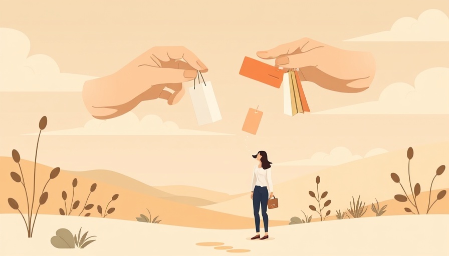 Abstract illustration of digital transactions for blog monetization.