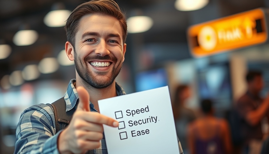 Friendly man with checklist for WordPress hosting add-ons.
