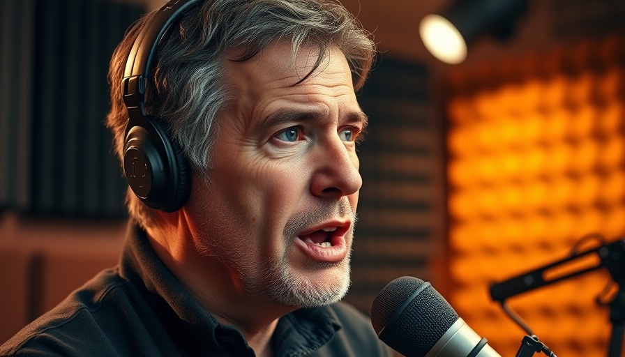 Man discussing strategies for turning $1000 into $1M in a studio setting.