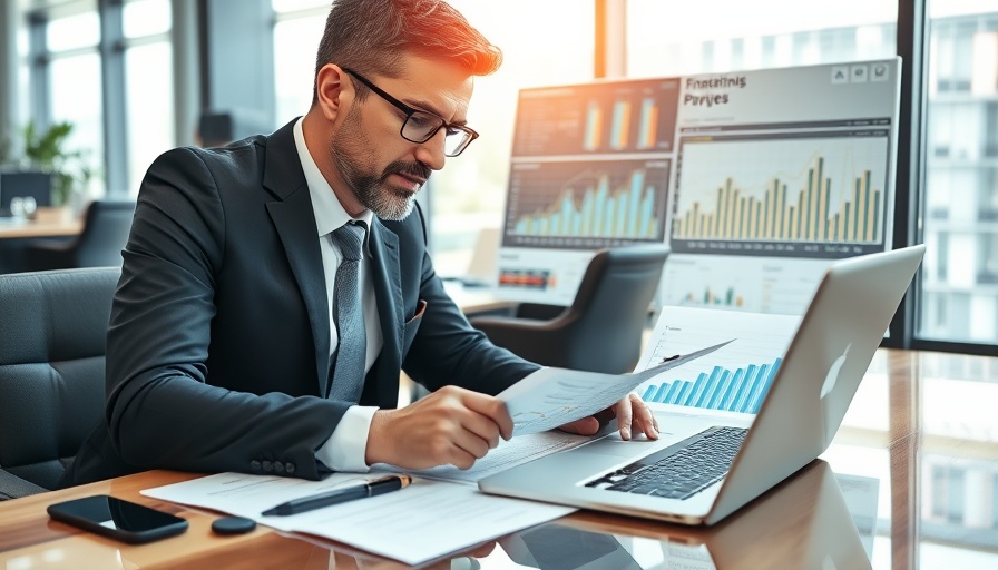Professional reviewing financial charts for a high profit margin affiliate program, strategy and analysis in focus.