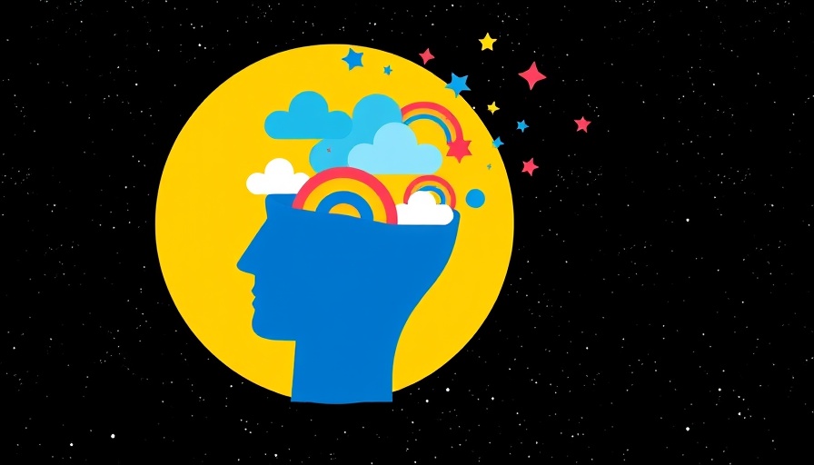 Creative blog site designs illustration with blue head silhouette.