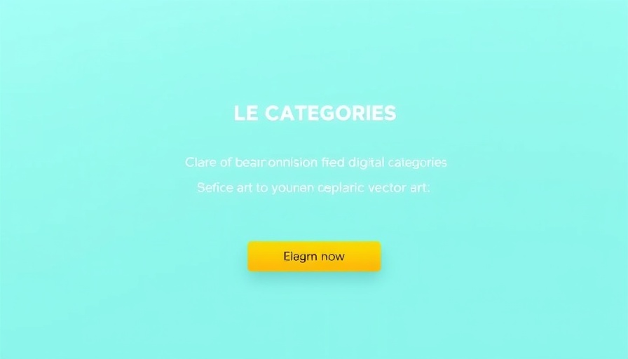Minimalistic online advertising feed interface vector art.
