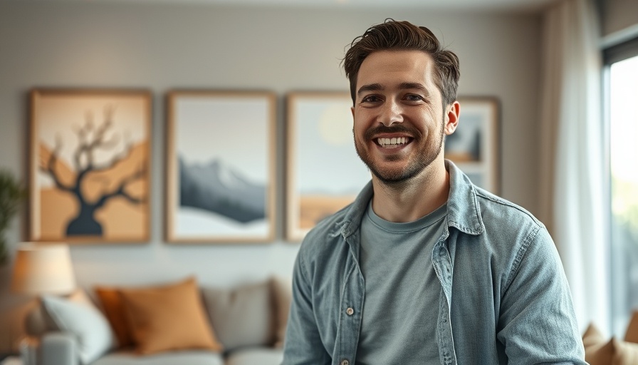 Confident man discussing website traffic generation strategies.