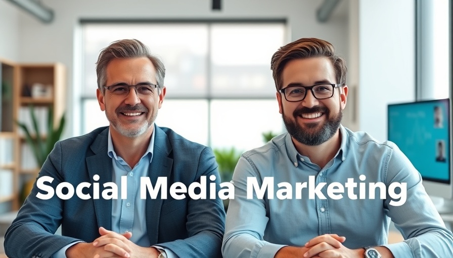 Social media marketing video call discussing growth strategies.