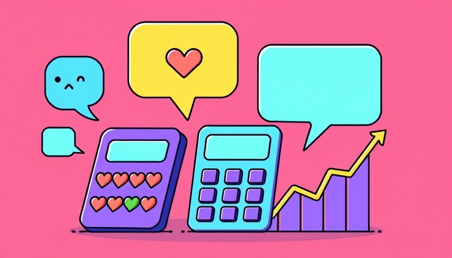 Colorful illustration of social media analytics, Instagram engagement rate concept.