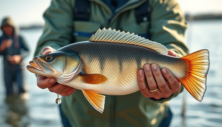 Fisherman with walleye fish for Franklin Lake walleye rehabilitation project.