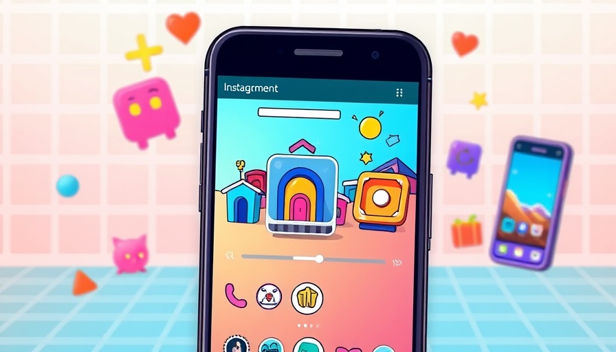 Vibrant Instagram Story ideas for brands on smartphone screens.