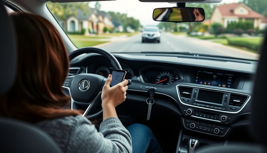 Modern SUV interior with a woman holding a smartphone, best female-friendly SUV.