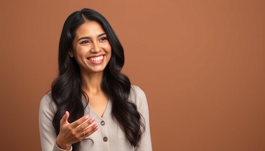 Woman discussing content strategy to boost website traffic generation.