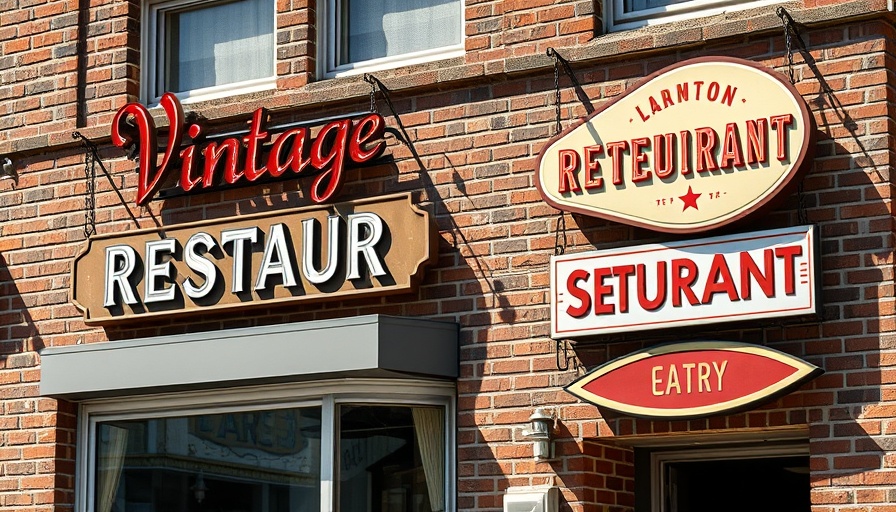 Vintage Wisconsin restaurant signs, Fort Atkinson charm.
