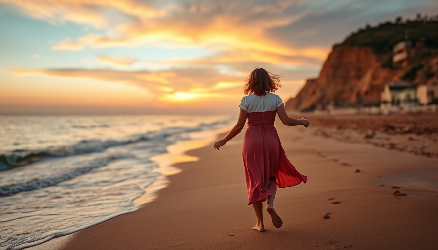 Couple enjoying a peaceful beach walk during Wisconsin weekend getaways.