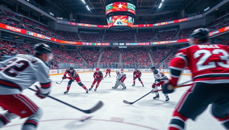Exciting Wisconsin sports events featuring an ice hockey match.