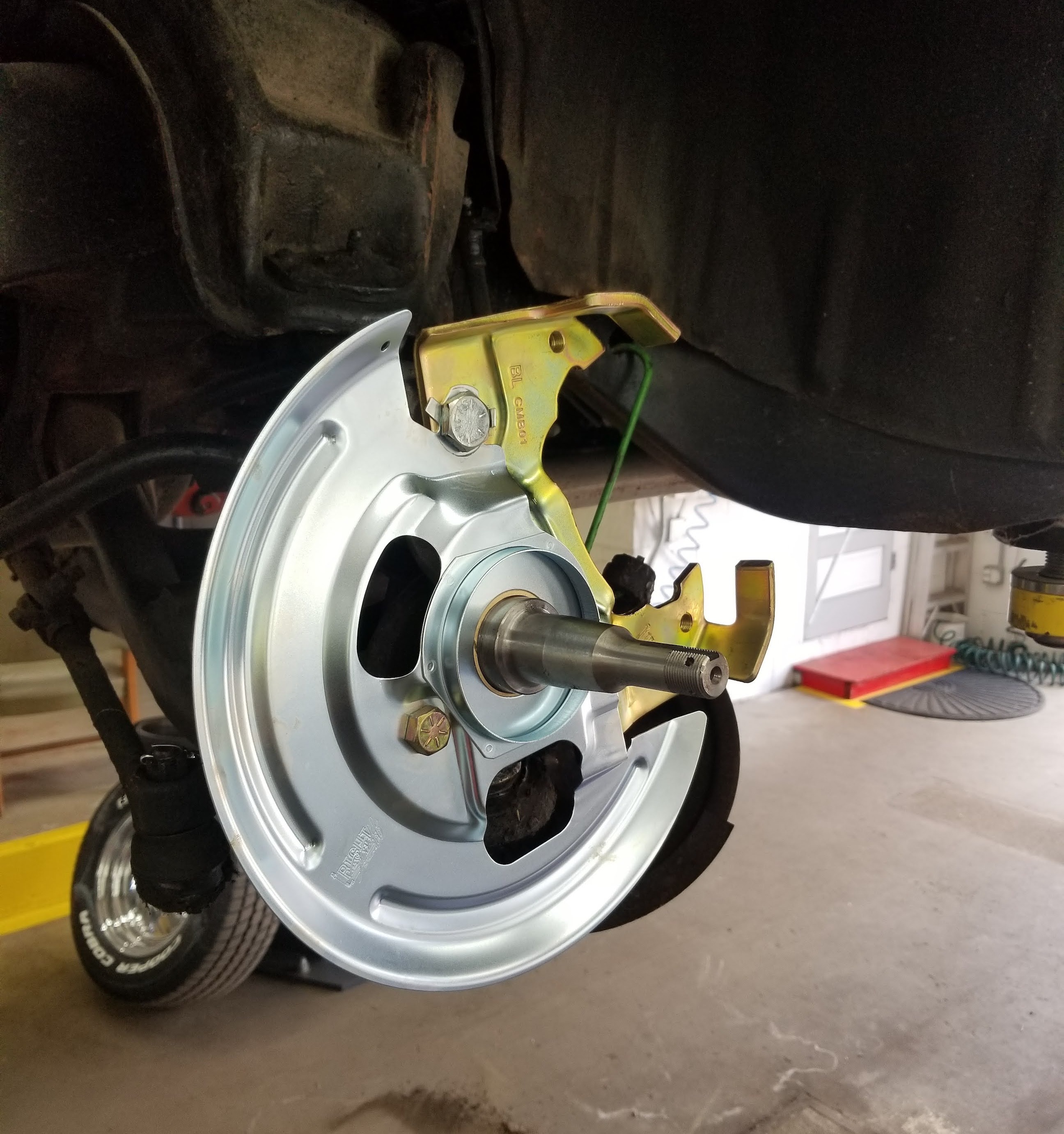 Disk Brakes: Disk Brakes Backing Plate
