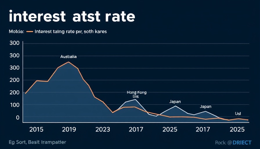 Interest rates chart showing Asia-Pacific region trends amid property market revival.