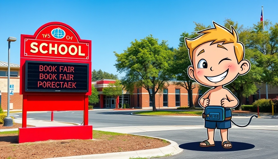 Elementry school sign with racist illustration, teacher resignation.