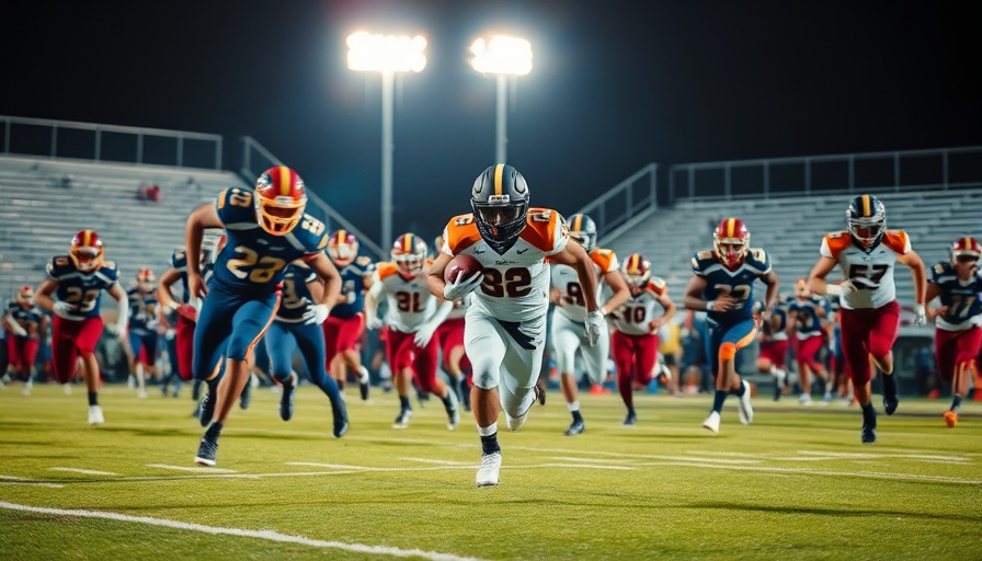 High School Football Predictions Week 8 Orange County action scene
