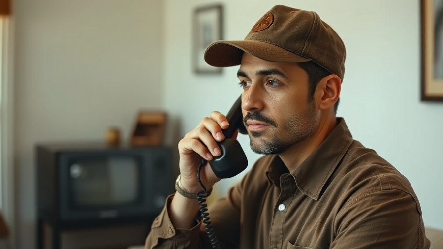 Man in cap using phone, Turning Your Surfboard with Corky Carroll