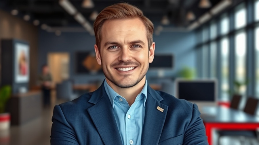 Professional real estate agent banner, impact of a father's influence.