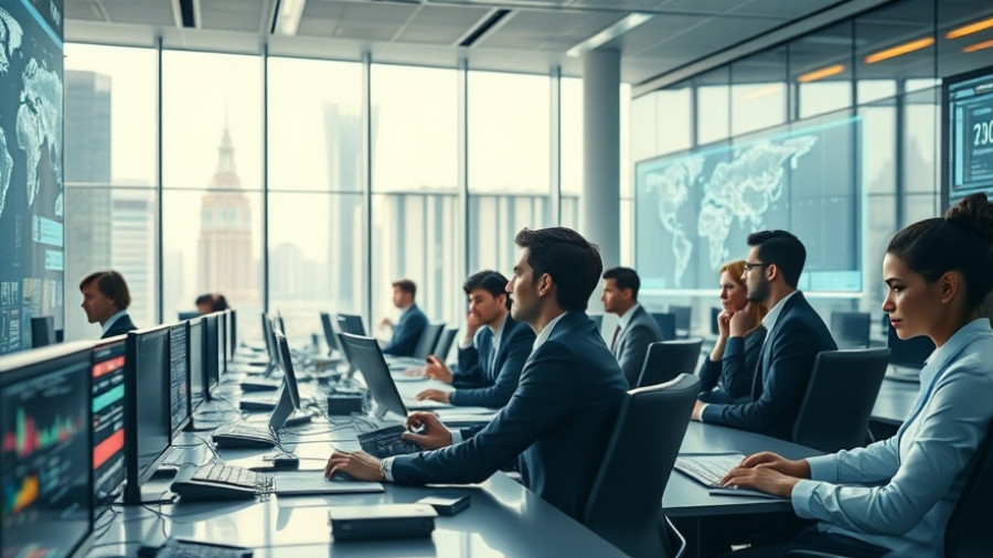 Futuristic office depicting India gender pay gap with diverse team.