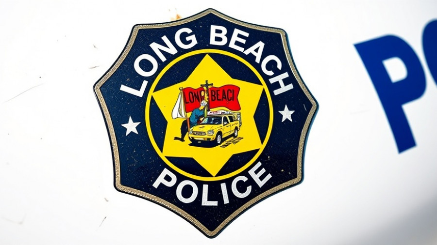 Long Beach police emblem related to gang-related murders