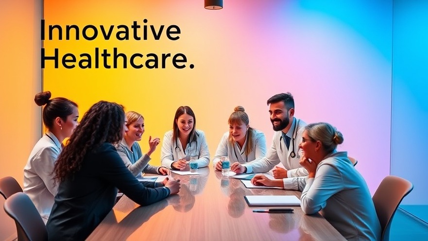 Diverse healthcare professionals brainstorming on Medicare reimbursement and telehealth revenue.