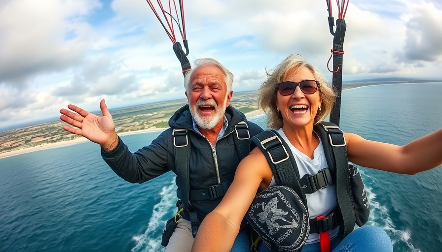 Exciting Orange County adventures with fun parasailing over ocean.