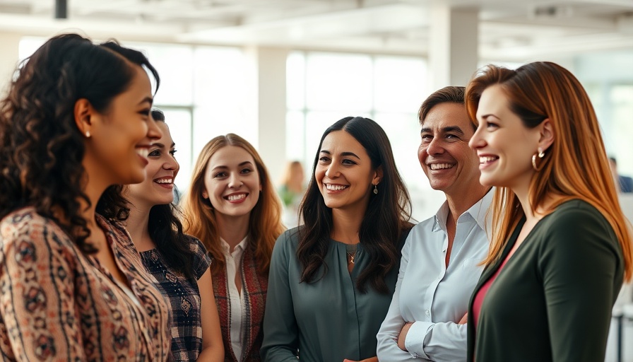 Diverse women engaged in a positive business meeting.