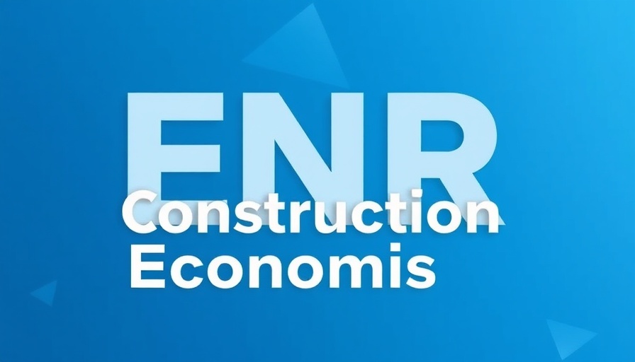 ENR Construction Economics logo on a blue background