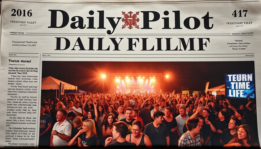 Orange County News headline on Daily Pilot newspaper.
