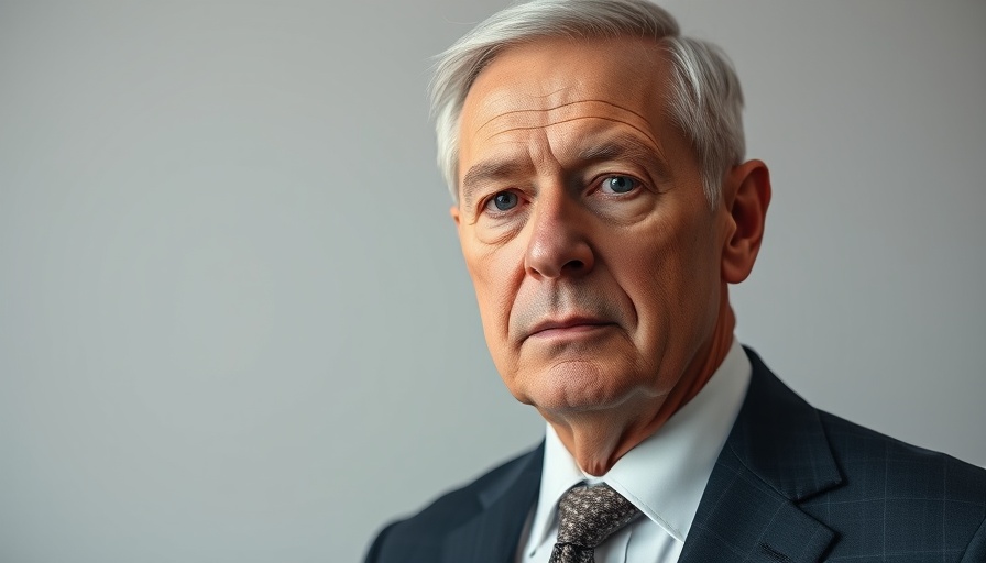 Portrait of building safety regulator in formal attire.