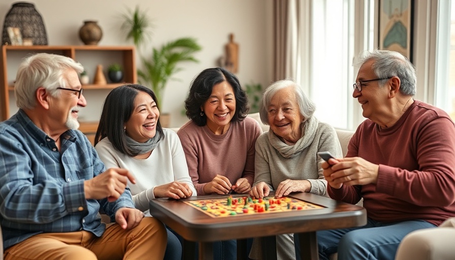 Senior Care Planning Guide: Multigenerational family bonding over a board game.