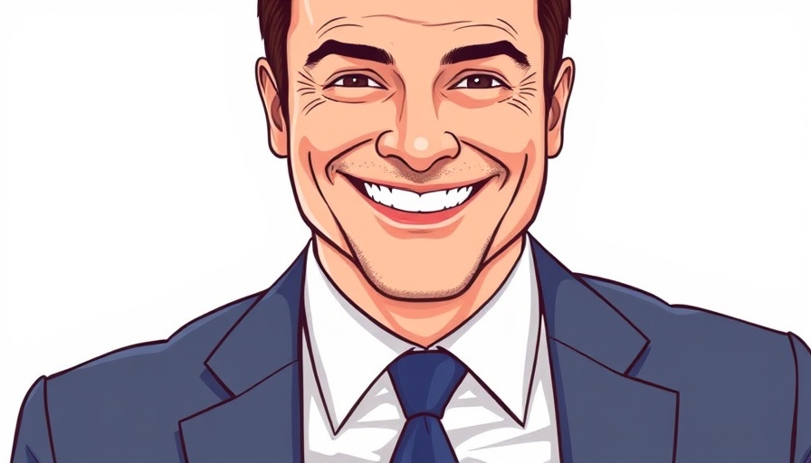 Illustration of a man in a suit reflecting senior living regulations.