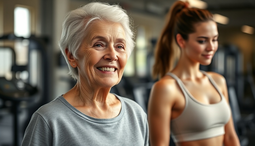 Heart Healthy Stretch Challenge for Seniors in gym with smiling women