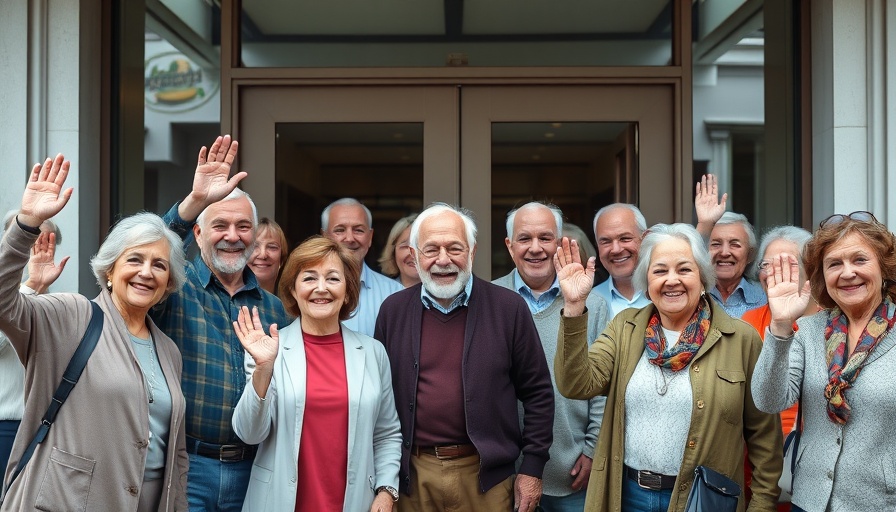 Seniors enjoying independent living community in San Diego